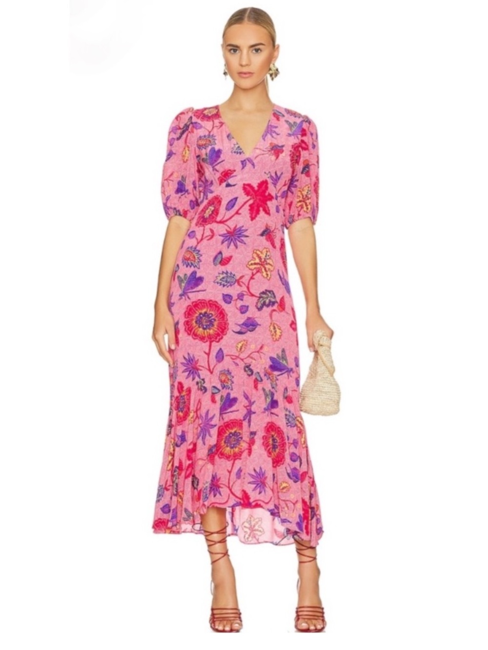 Rhode ESTER DRESS ROUGE AKIKO 8